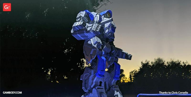 MWO Cyclops 3D Printing Model | Assembly + Action