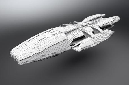 Battlestar Galactica modern Scale model