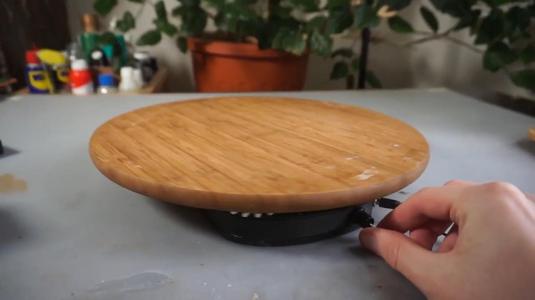 Experimental Lazy Susan / Motorized Turntable Converter
