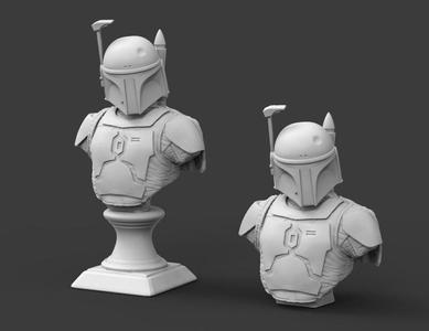 Galaxy hunter  Bust Fan Art