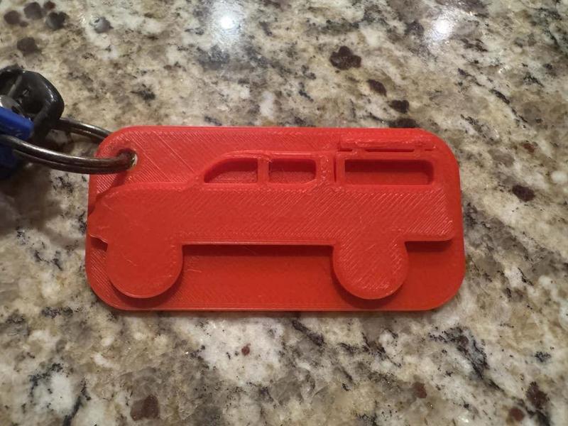 Toyota Tacoma Keychain