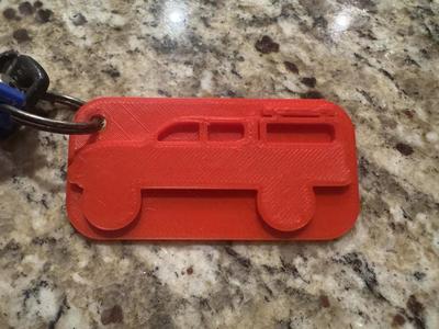 Toyota Tacoma Keychain