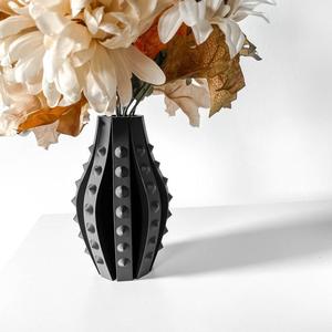The Kinde Vase STL 3D Print File, Digital Download for 3D Printing, Home Decor Vase for Flowers and Plants