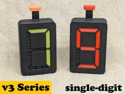 7 Segment Counter, v3.1, Single-Digit