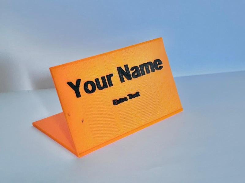 Simple Name Tag!