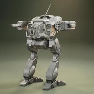 MWO Shadow Cat 3D Printing Model | Assembly + Action