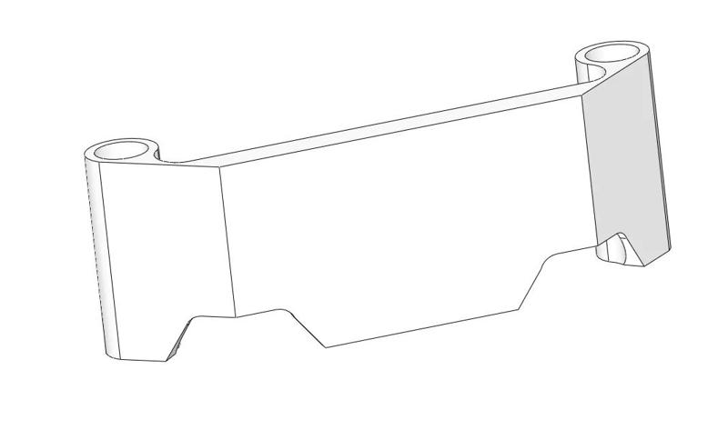 SpeedyBee Master 5 Stack Side plate from TPU