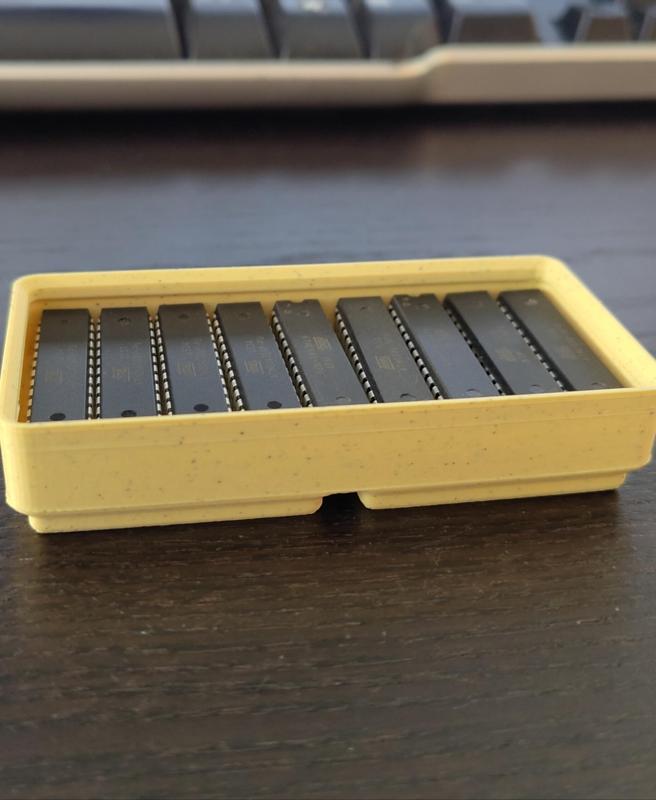 Gridfinity Dip IC Tray (1x2x2)