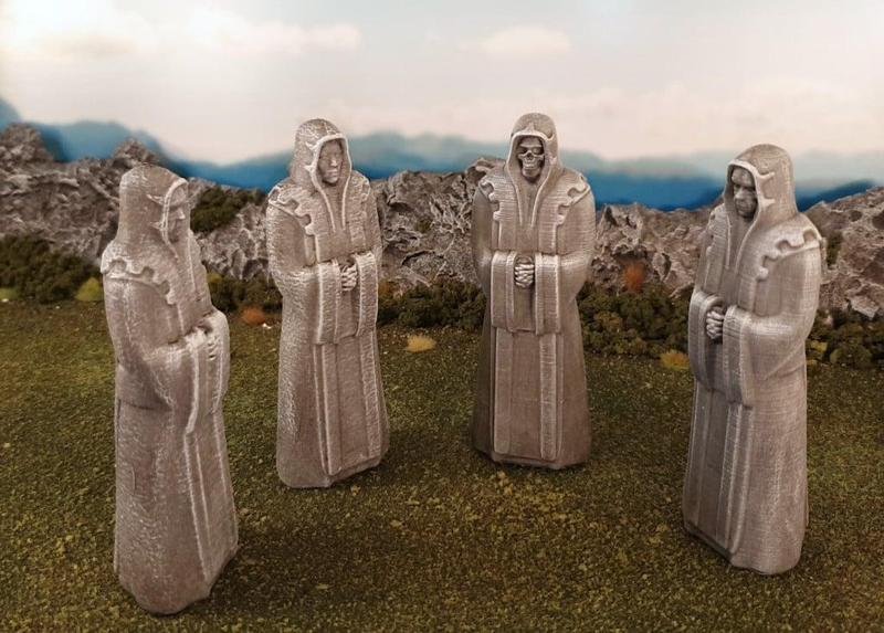 Priest statue