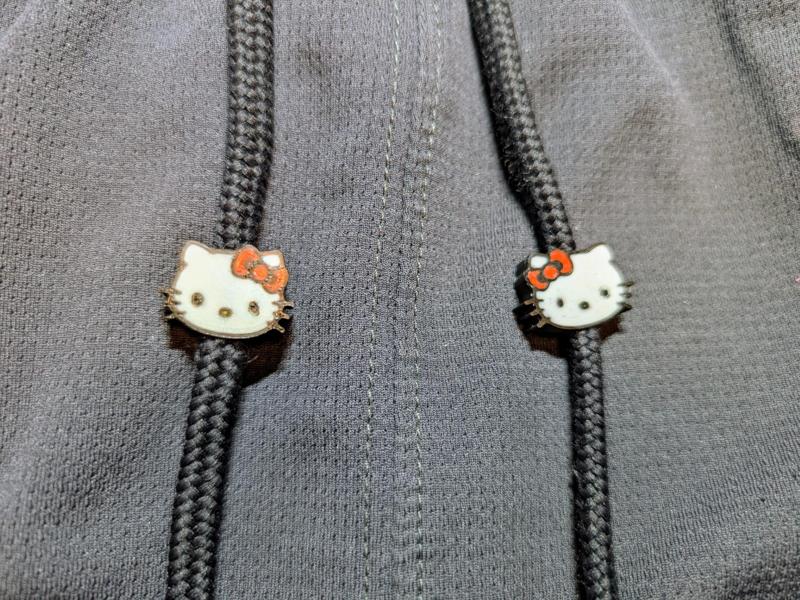 Hello Kitty Drawstring Charm