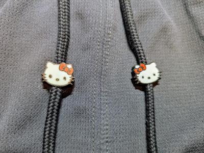 Hello Kitty Drawstring Charm