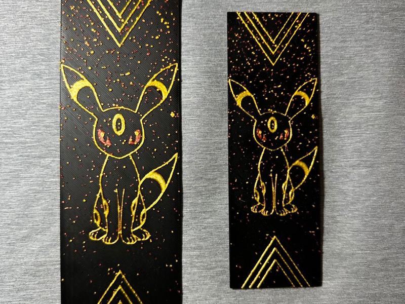 Umbreon Hueforge Bookmark – 2 sizes