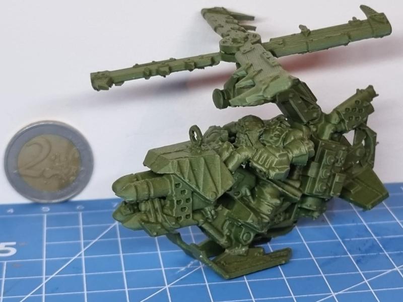 Ogre Death Helicopter with Pilot WarAxe 50k