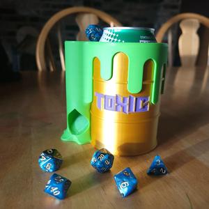 Dice Tower Toxic Sludge Barrel