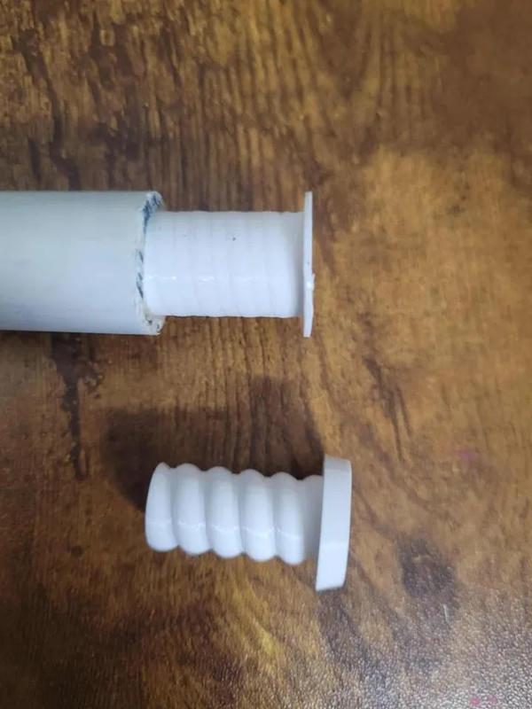 1/2″ PVC Pipe Screw Joint for Modular Cosplay Props – FDM Only (PETG)