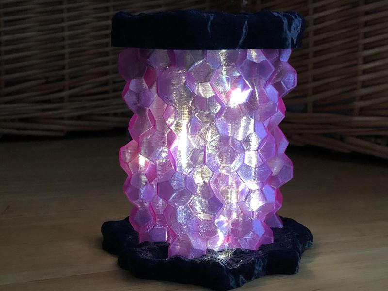 Geode Lamps (Large Diameter)