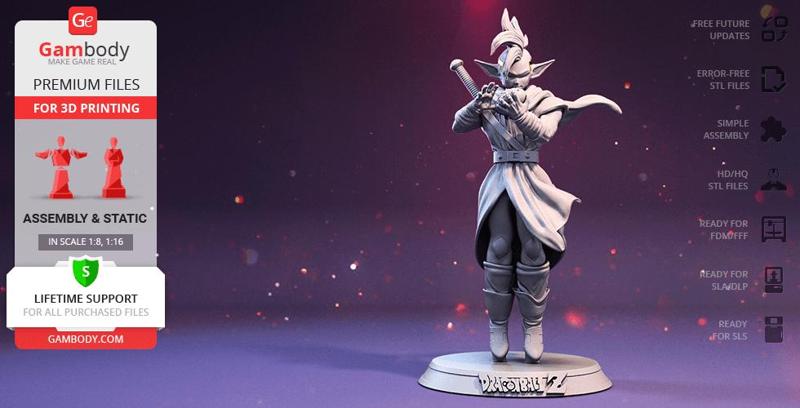 Tapion 3D Printing Figurine | Assembly