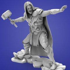 Thor God of Thunder 3D Model | Assembly