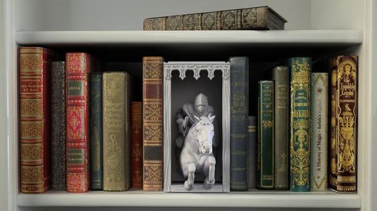 Medieval Knight Booknook