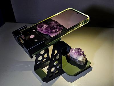 Phone stand – Magnifier camera lens