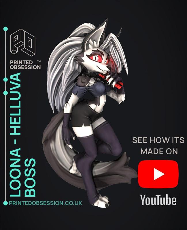 Loona – Helluva Boss – Fan Art