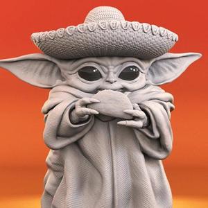 Baby Yoda – Cinco de Mayo 3D Printing Figurine | Assembly