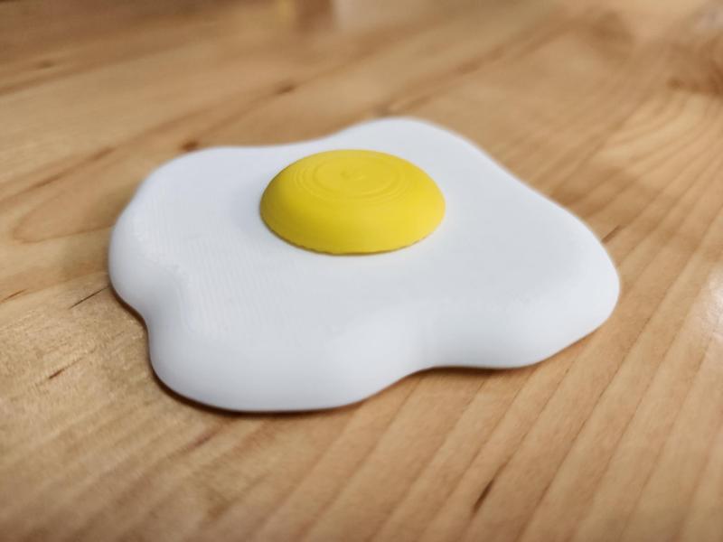 Spilled Egg Fidget Spinner