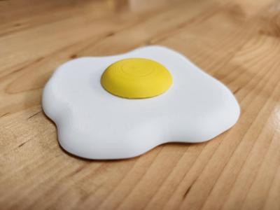 Spilled Egg Fidget Spinner