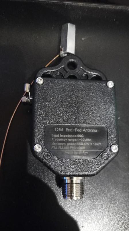 Mobile antenna for CB and Ham Radio,mobile Antenne für CB und Amateurfunk …EFHW,Halfwave,Halbwelle,Antenne,Antenna,Endfed,End Fed,1:64 Balun