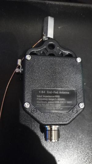 Mobile antenna for CB and Ham Radio,mobile Antenne für CB und Amateurfunk …EFHW,Halfwave,Halbwelle,Antenne,Antenna,Endfed,End Fed,1:64 Balun