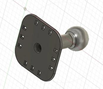 Pivot tablet mount