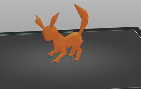 Low Poly Umbreon