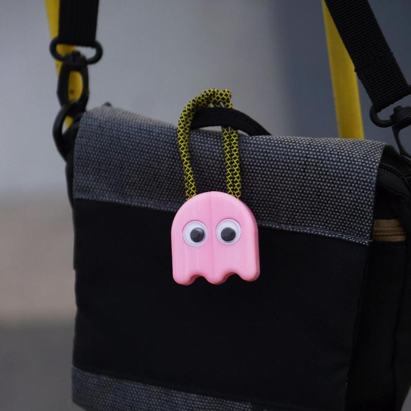 Zipper Pull – Ghost (Pac Man)