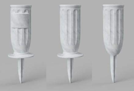 Cemetery Vase
