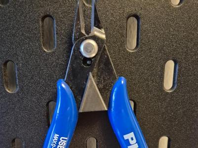 IKEA Skadis pliers holder