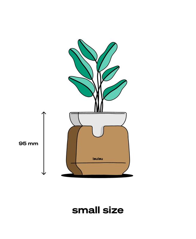 laulau · Self-watering pot (small size)