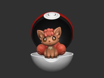 Vulpix Cute – Free 3D print model