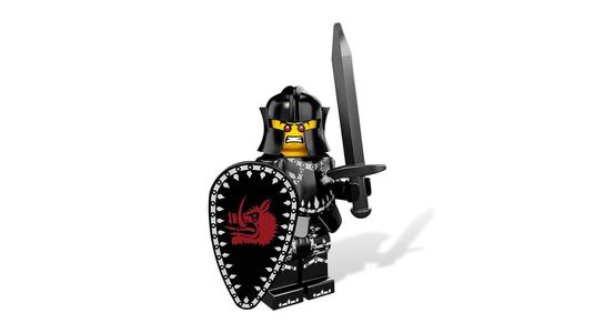 3D print minifigure - 8831-14 Evil-Knight