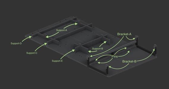 Rivian R1S Sleeping Platform (Parts)   