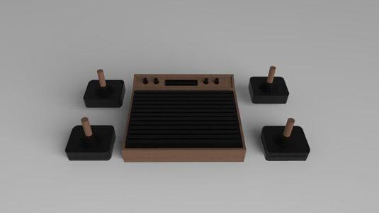 Console Game Atari 2600