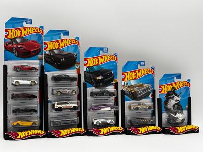 Hot Wheels Deluxe Display Stand With Logo 