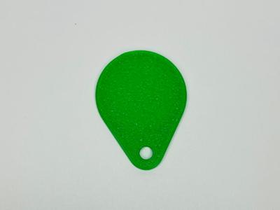 Slim Aldi Cart Coin Keychain