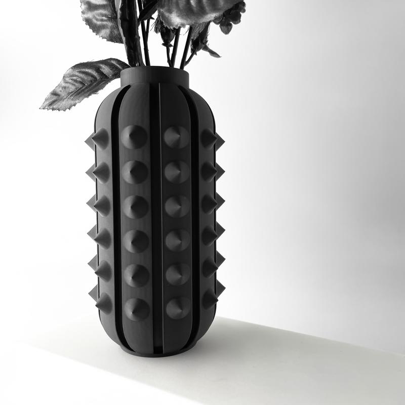 The Nori Vase, Modern and Unique Home Decor for Dried and Flower Arrangements | STL File