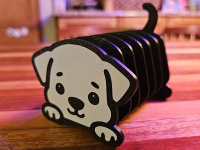 Desk Dog Letter Holder