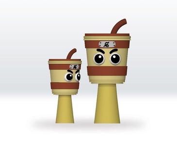 Sprunki Italian Brainrot Cappuccino STL file 3D Model Fanart