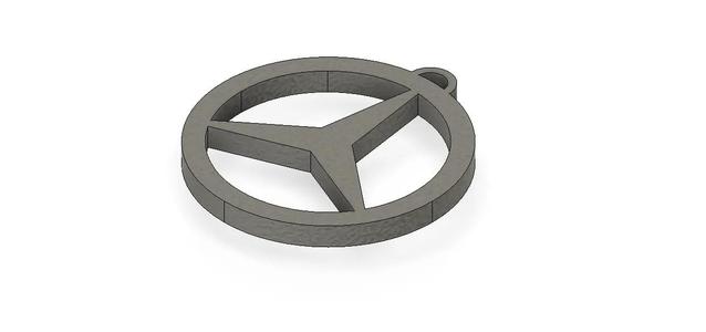 Mercedes F1 Team Multicolor Keychain   