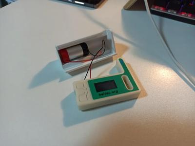Heltec LoRa 32 17350 battery holder   