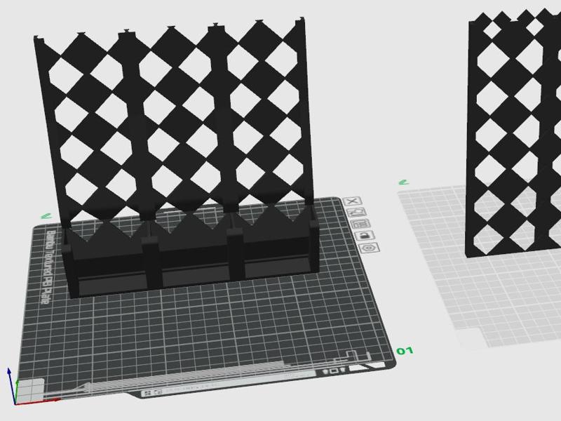 Nespresso Vertuo Capsule Wall Mount. 2 plates