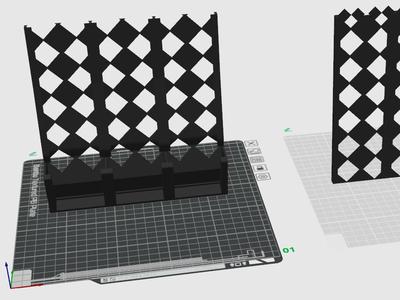 Nespresso Vertuo Capsule Wall Mount. 2 plates