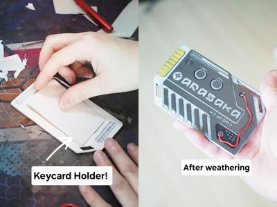 Arasaka Cyberpunk Keycard Holder